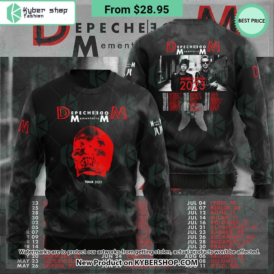 Depeche Mode Tour 2023 Hoodie
