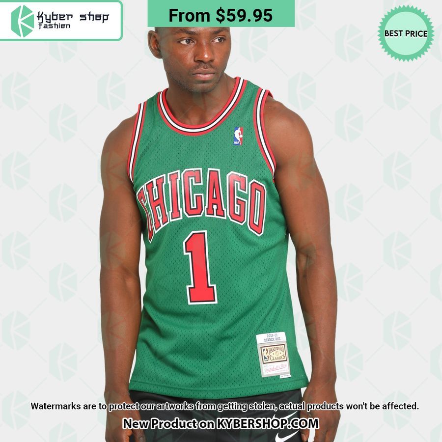 Derrick Rose 1 Chicago Bulls Basketball Jersey