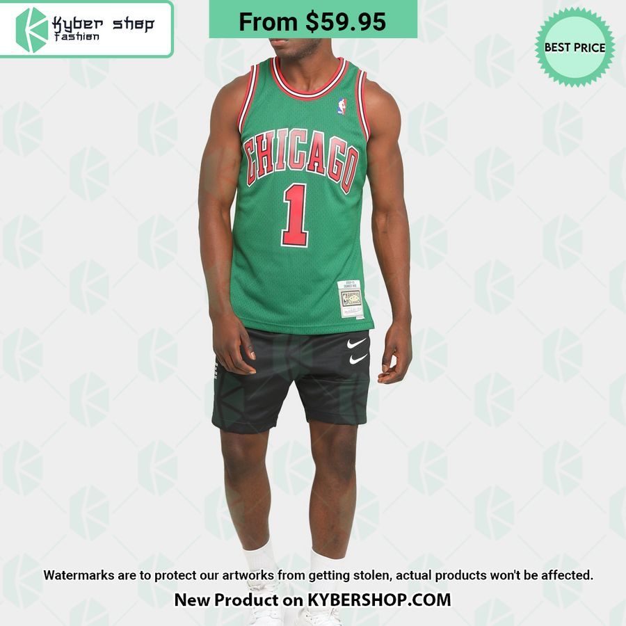 Derrick Rose 1 Chicago Bulls Basketball Jersey