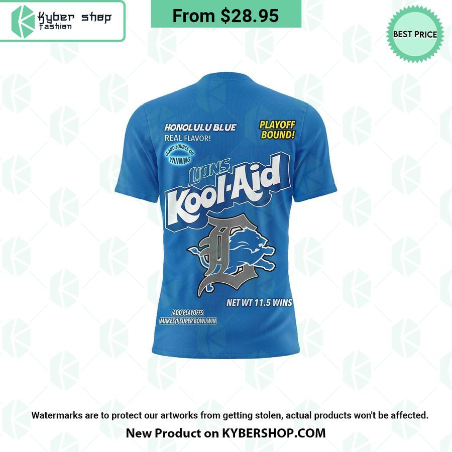 Detroit Lion Kool Aid Shirt, Hoodie