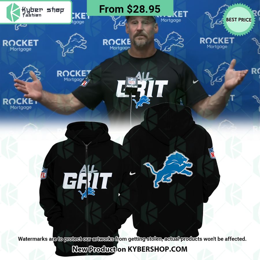 Detroit Lions All Grit Shirt