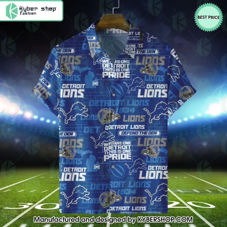 Detroit Lions Hawaiian Shirt