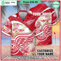 Detroit Red Wings custom personalized Hawaiian Shirt