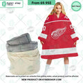 Detroit Red Wings Hoodie Blanket