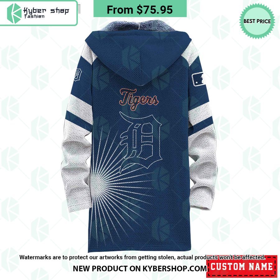 Detroit Tigers MLB CUSTOM Fleece Windbreaker Jacket