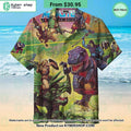 Dinosaur Masters of the Universe Hawaiian Shirt
