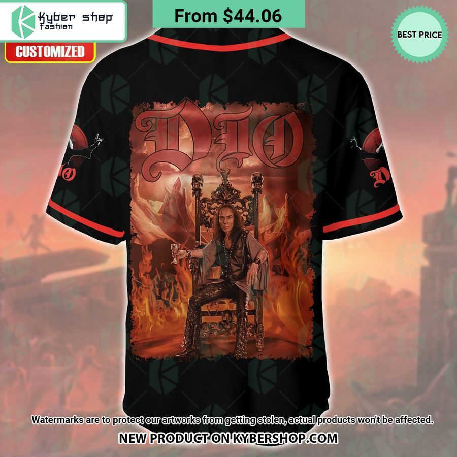 Dio band CUSTOM Baseball Jersey