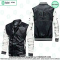 Dior Leather Bomber Jacket