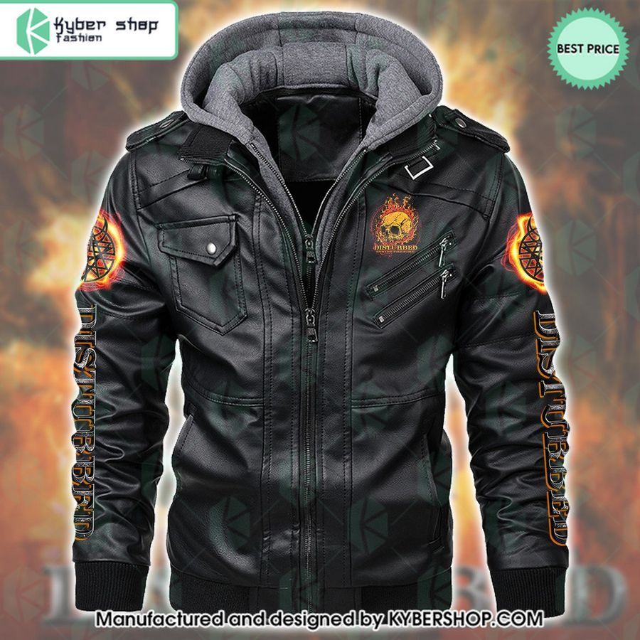Disturbed Indestructible Album Leather Jacket