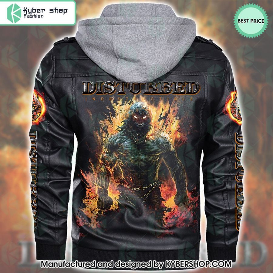 Disturbed Indestructible Album Leather Jacket