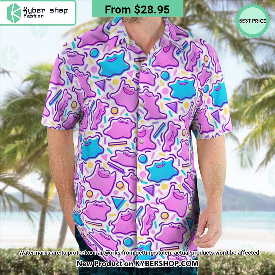 Ditto Wiggle Hawaiian Shirt Shorts