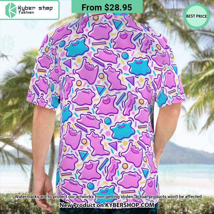 Ditto Wiggle Hawaiian Shirt Shorts