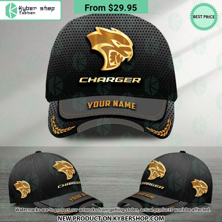 Dodge Charger Custom Name Cap