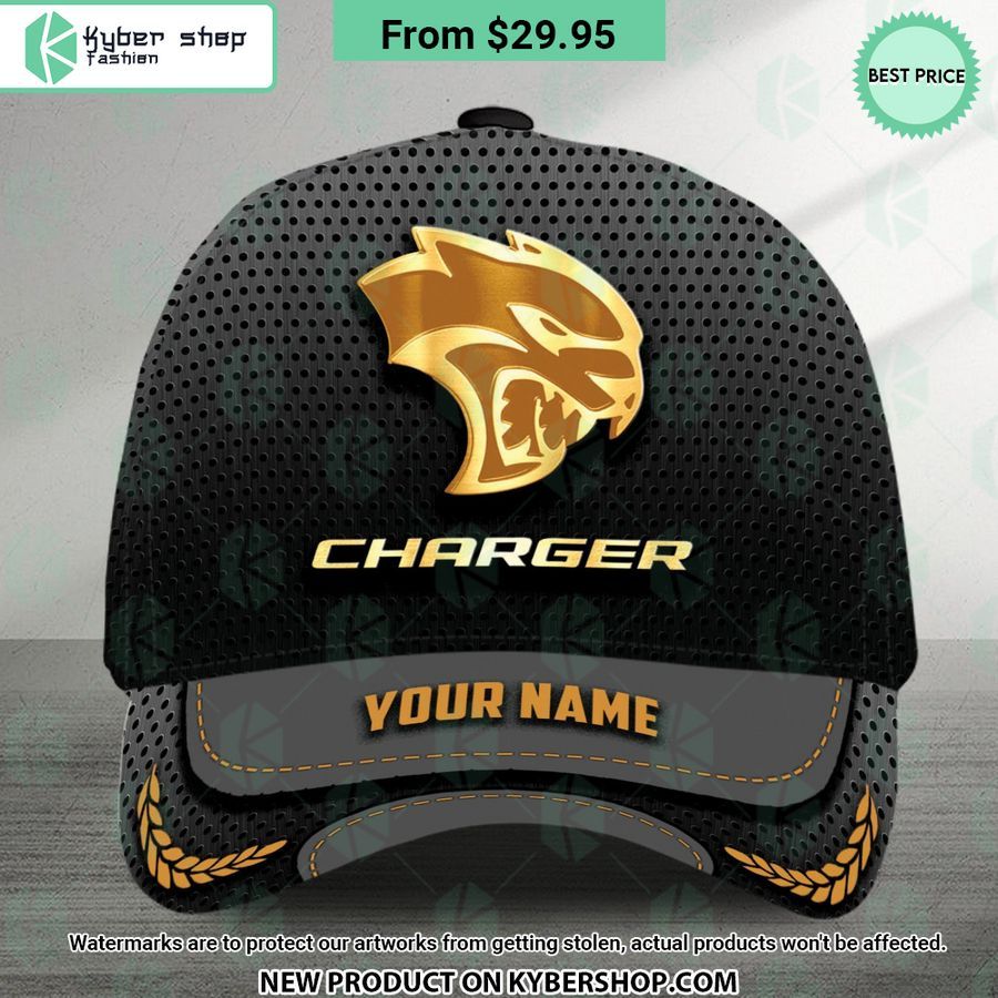 Dodge Charger Custom Name Cap