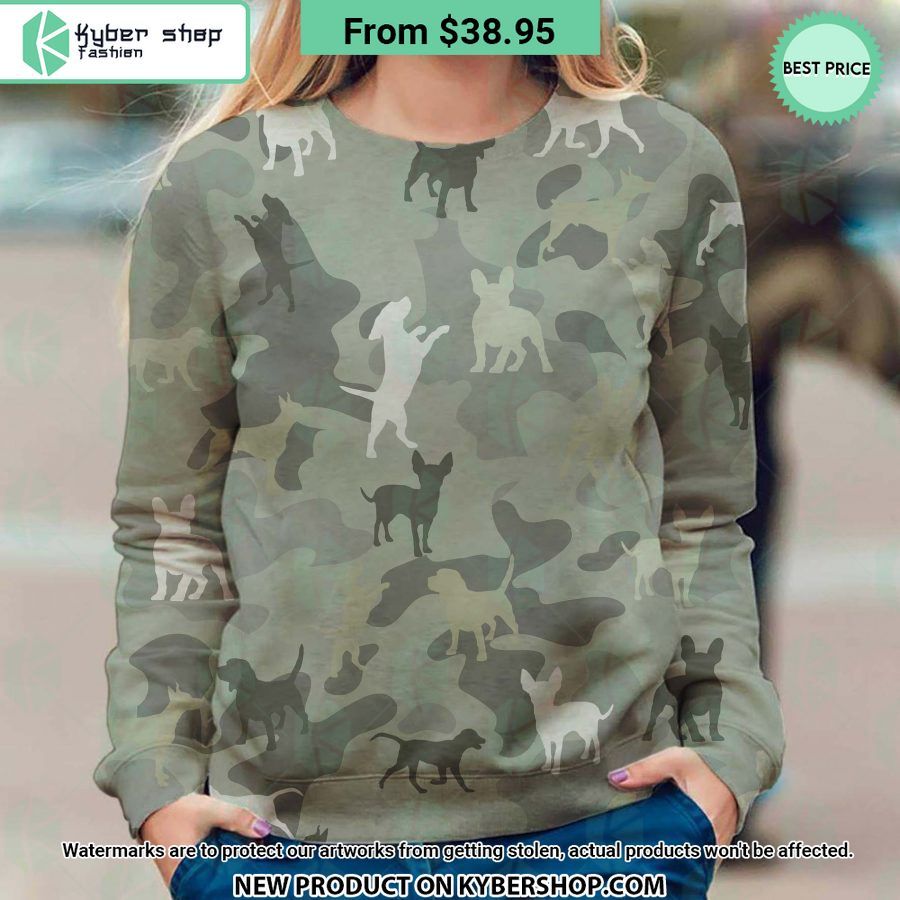 Dog Camo Sweatshirt