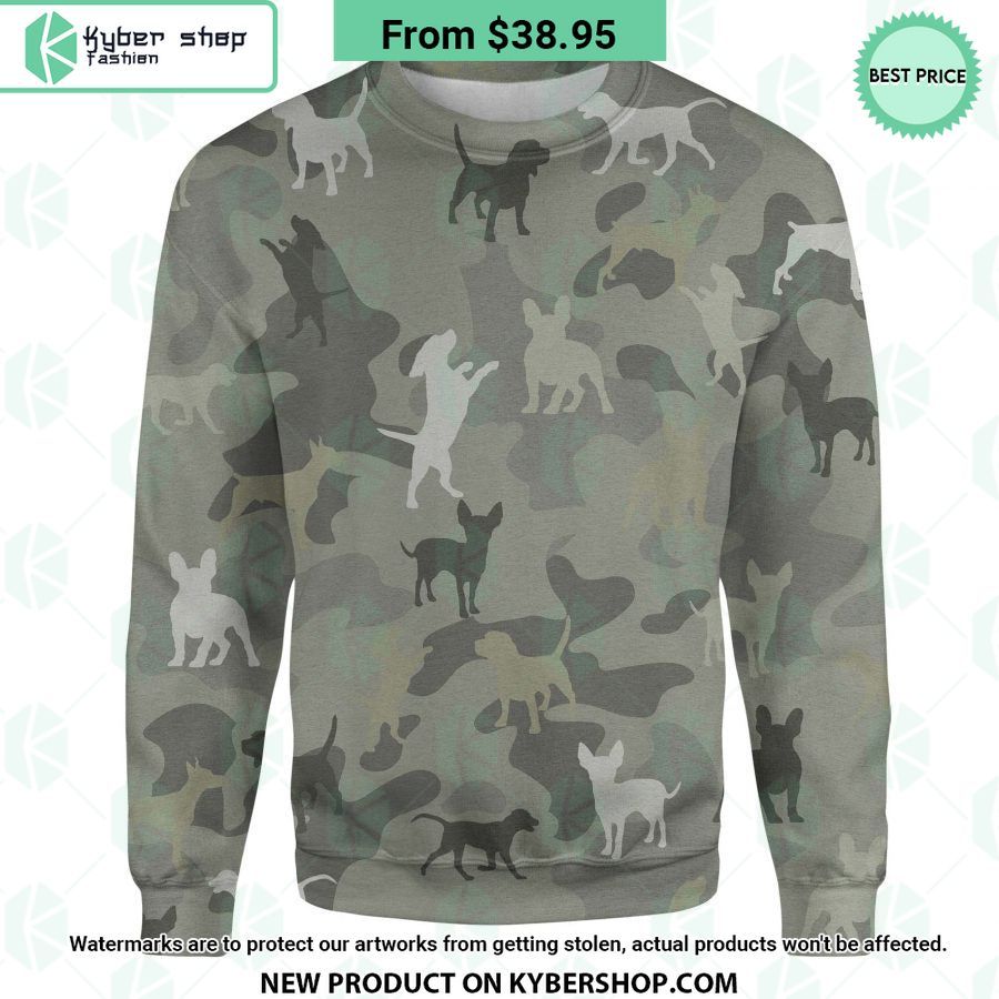 Dog Camo Sweatshirt