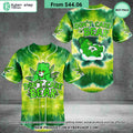 Don’T Care Bear Cannabis Tie Dye Baseball Jersey