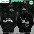 Drake For All The Dogs Hate Survivor Hoodie, Pants