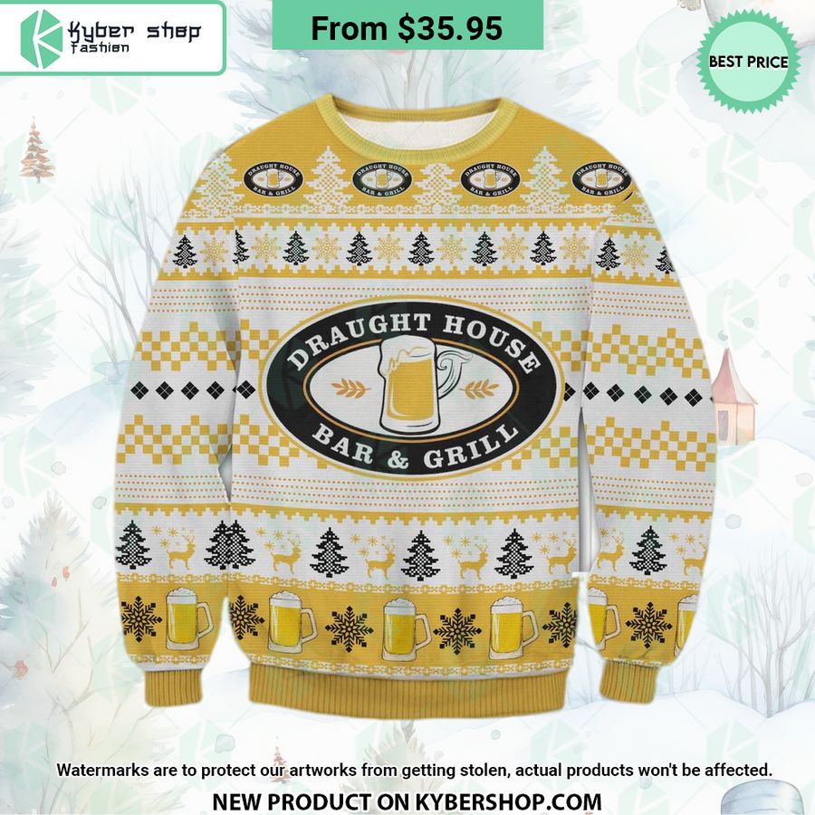 Draught House Bar & Grill Sweater