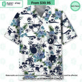 Drum White Tropical Hawaiian Shirt