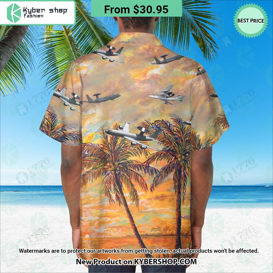 E-3 Sentry Hawaiian Shirt