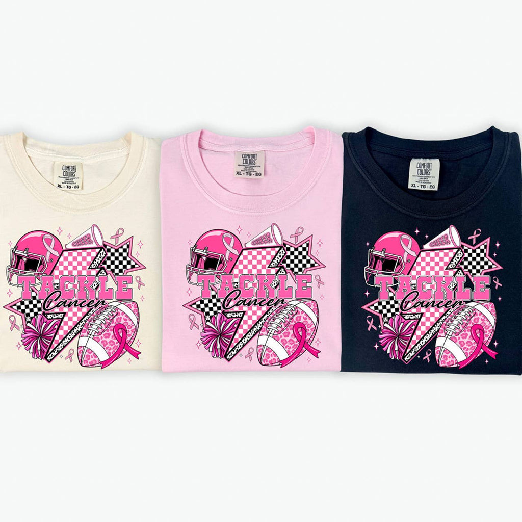 Tackle Cancer Breast Cancer Awareness Tee