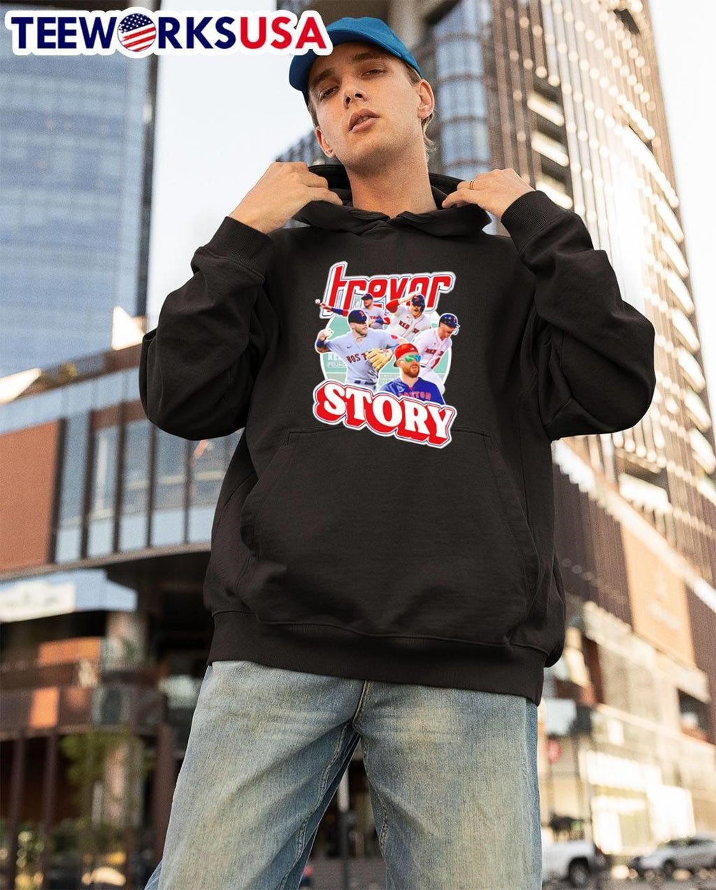 Red Sox Fan Apparel Trevor Story Boston Red Sox T-Shirt