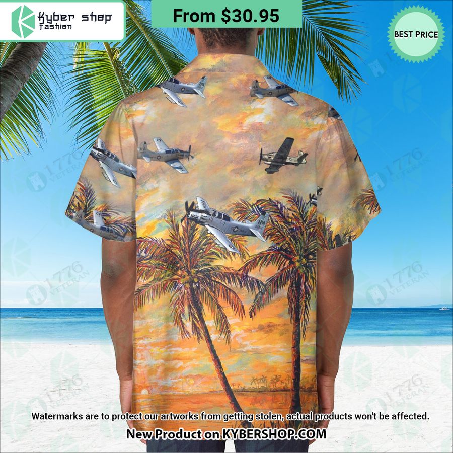 EA-1F Skyraider Hawaiian Shirt