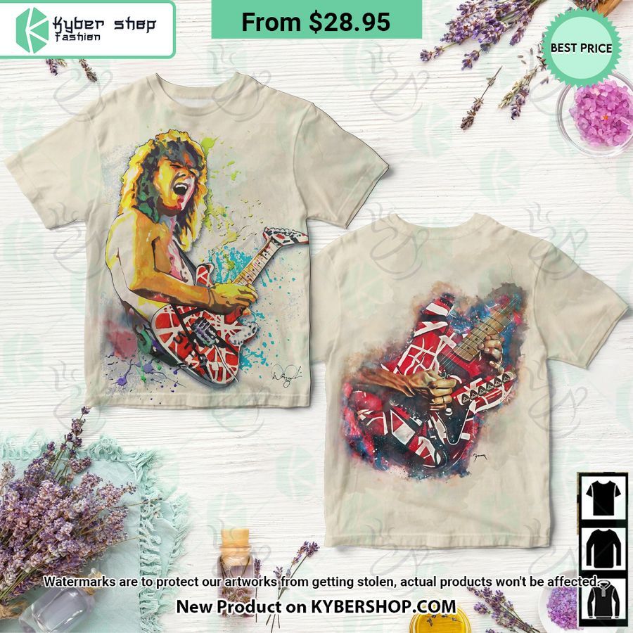 Eddie Van Halen Art Shirt, Hoodie, Tank Top
