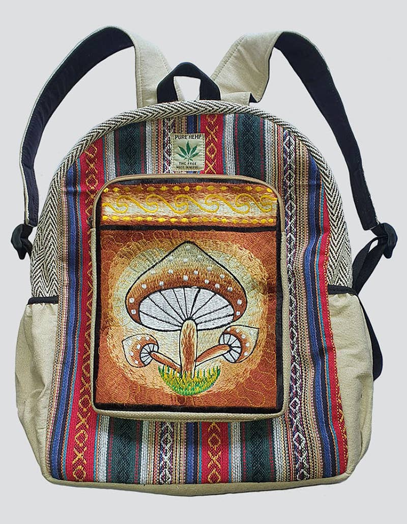 Shroom Print Backpack (CODE-544)