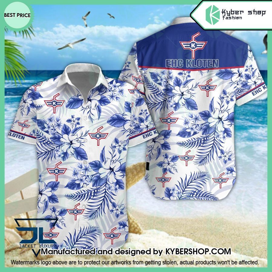 EHC Kloten Hawaiian Shirt