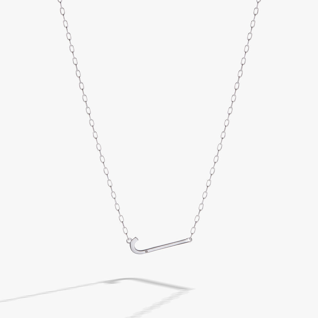 Initial J Precious Elongated Necklace T-Shirts