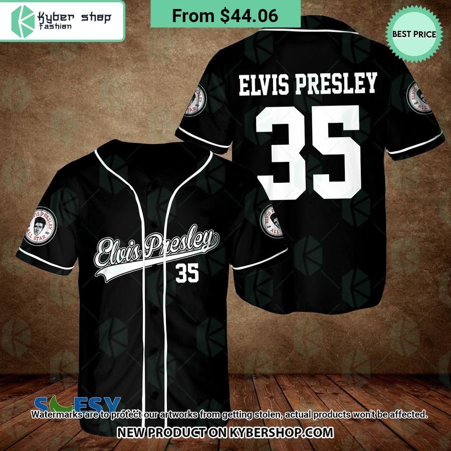 Elvis Presley 35 Baseball Jersey