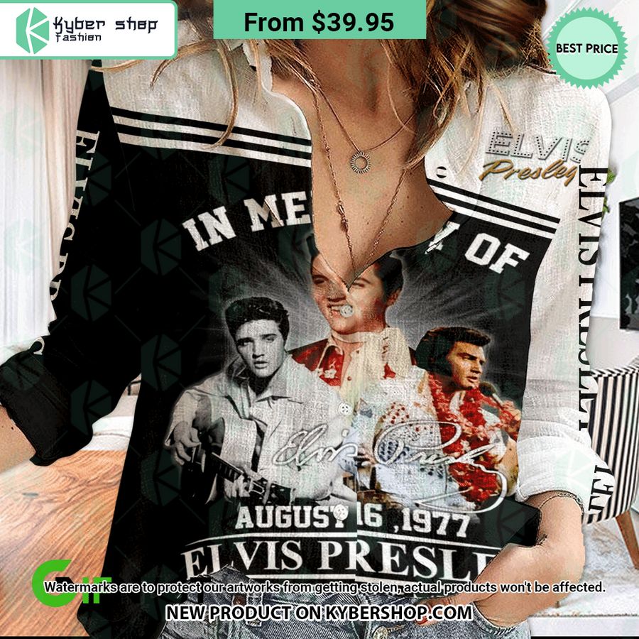 Elvis Presley signature Linen Shirt