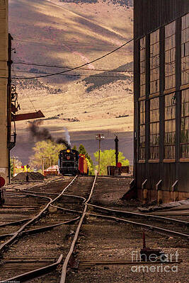 Ely Railyards Print Unisex , , , Long Sleeve Tee