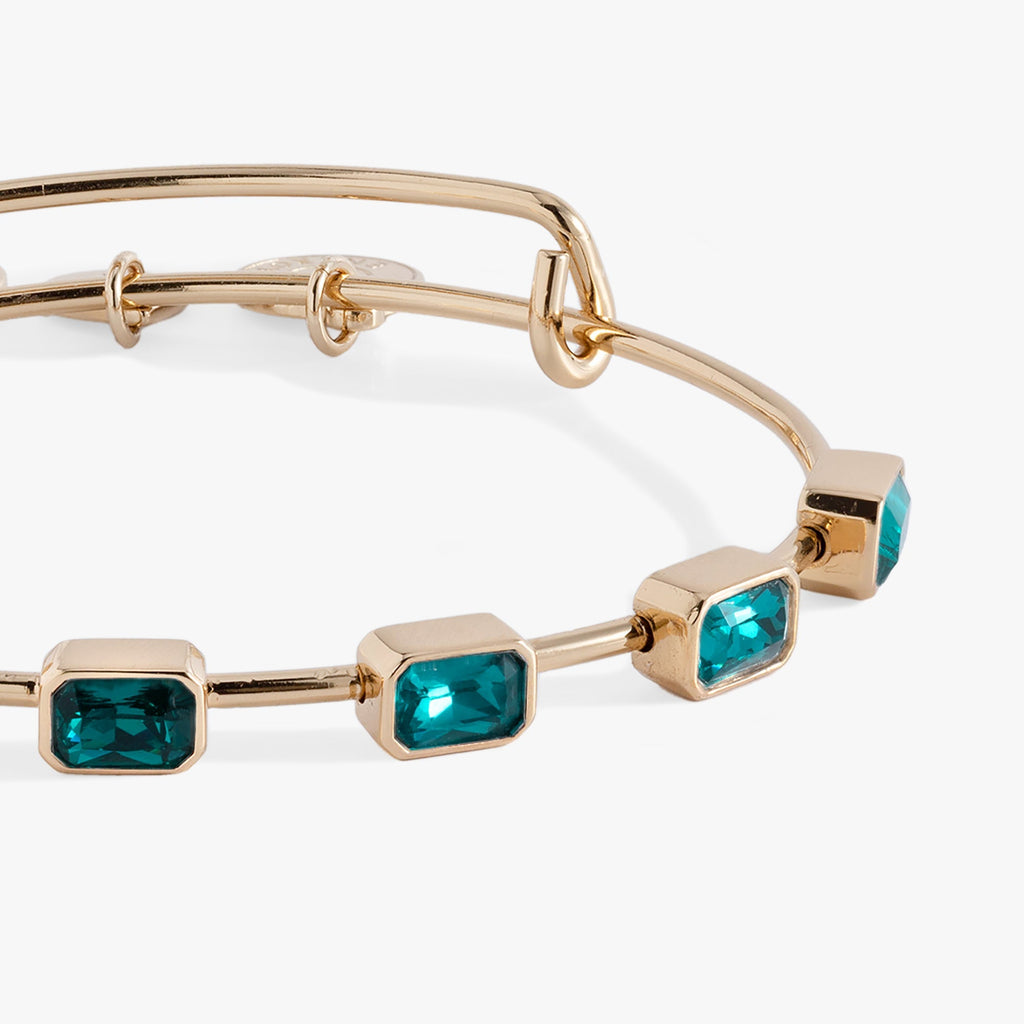 December Birthstone Emerald Cut Bangle T-Shirts