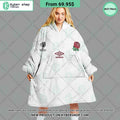 England Rugby Home Jersey Rugby World Cup 2023 CUSTOM Blanket Hoodie