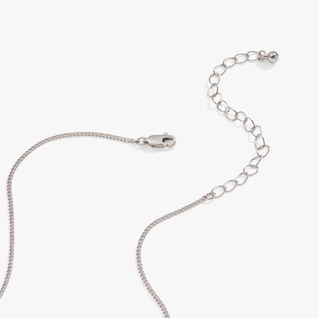 Bar Necklace Crystal Accent T-Shirts