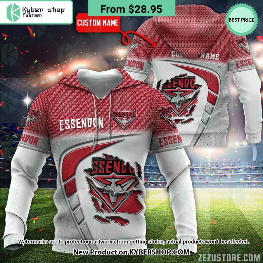 Essendon Bombers CUSTOM Hoodie