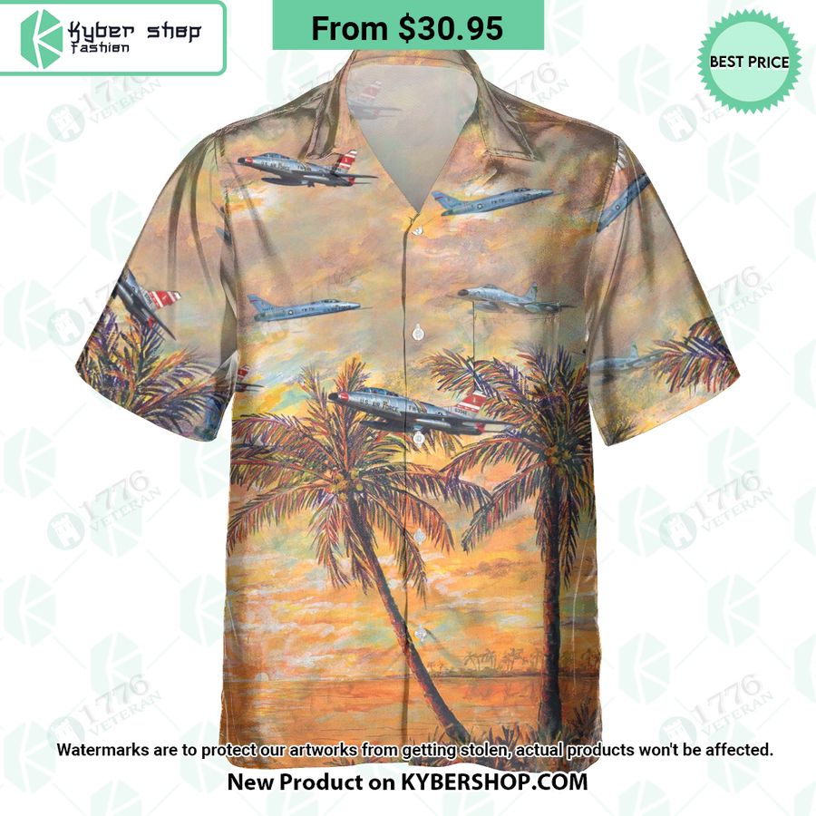 F-100 Super Sabre Hawaiian Shirt