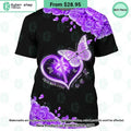 Faith Hope Love Breast Cancer Awareness Butterfly T Shirt