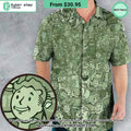 Fallout Compilation Maxi Hawaiian Shirt