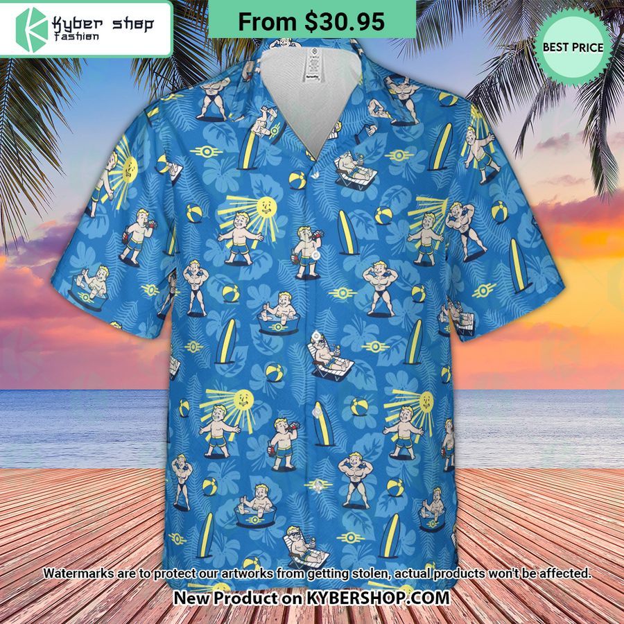 Fallout Nuclear Summer Beach Hawaiian Shirt