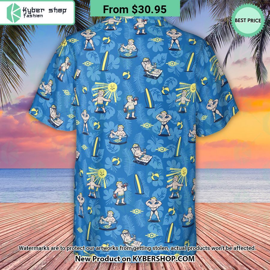 Fallout Nuclear Summer Beach Hawaiian Shirt
