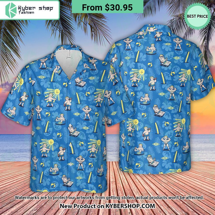 Fallout Nuclear Summer Beach Hawaiian Shirt