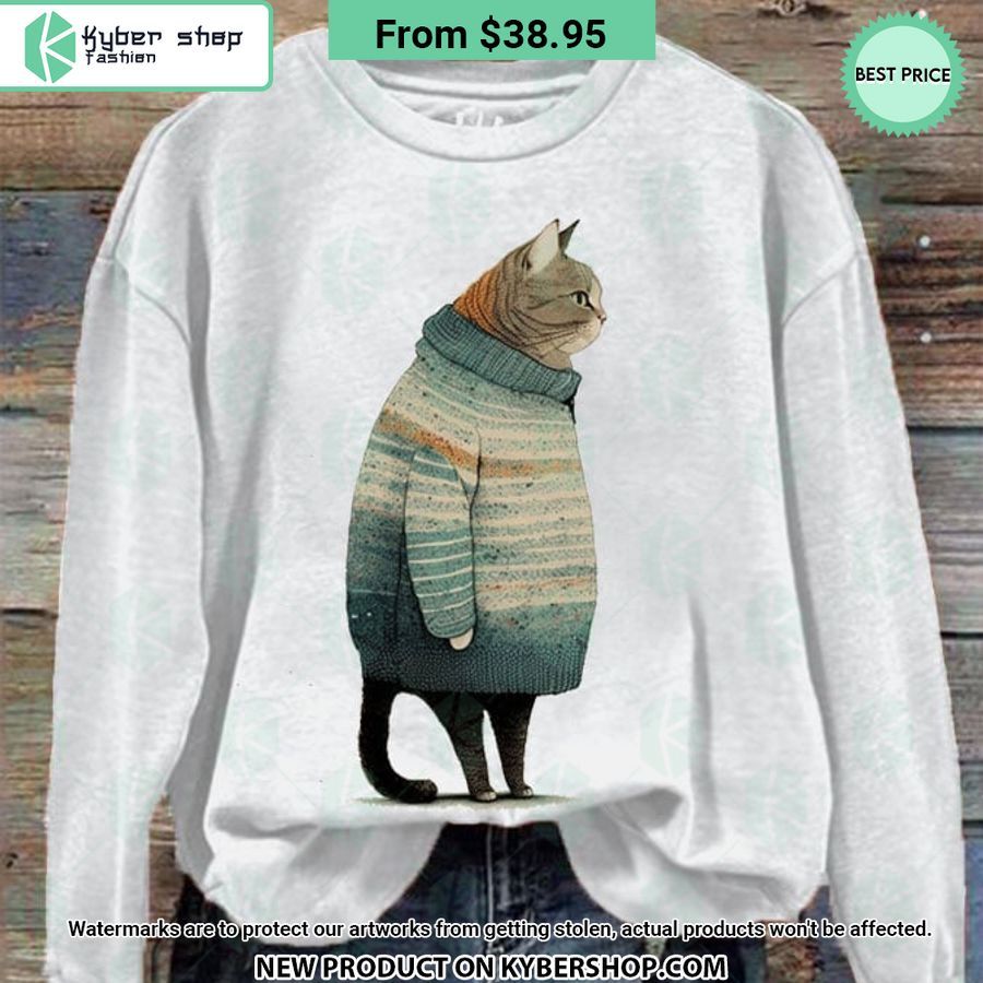 Fat Winter Cat Sweatshirt