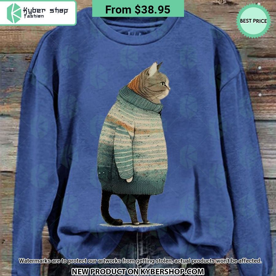 Fat Winter Cat Sweatshirt