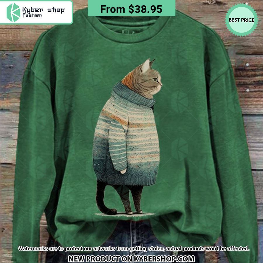 Fat Winter Cat Sweatshirt