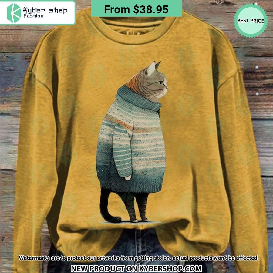 Fat Winter Cat Sweatshirt