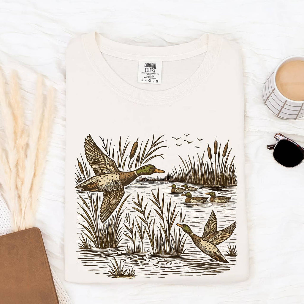 Vintage Mallard Ducks Tee